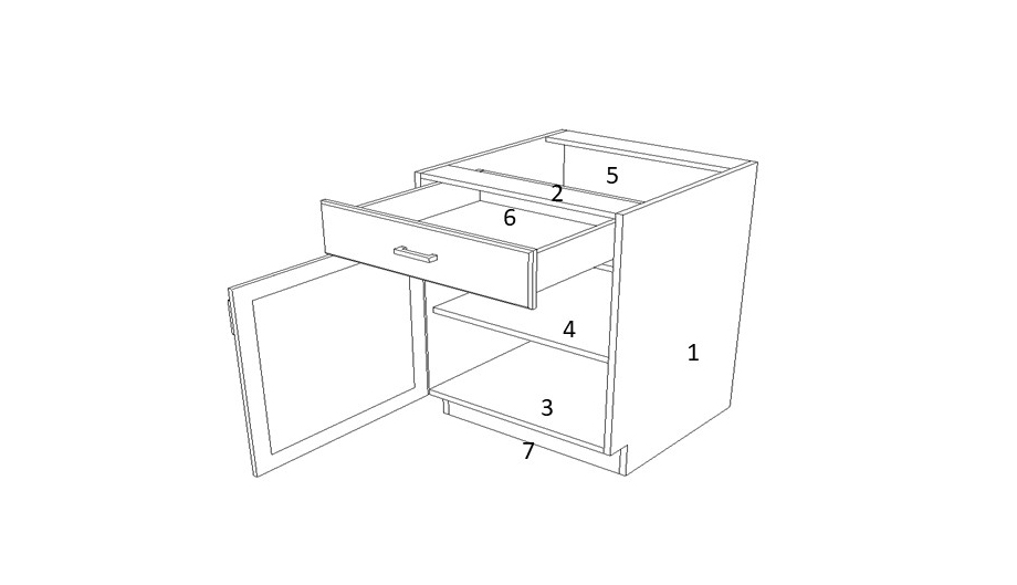 Full Access Base Cabinet